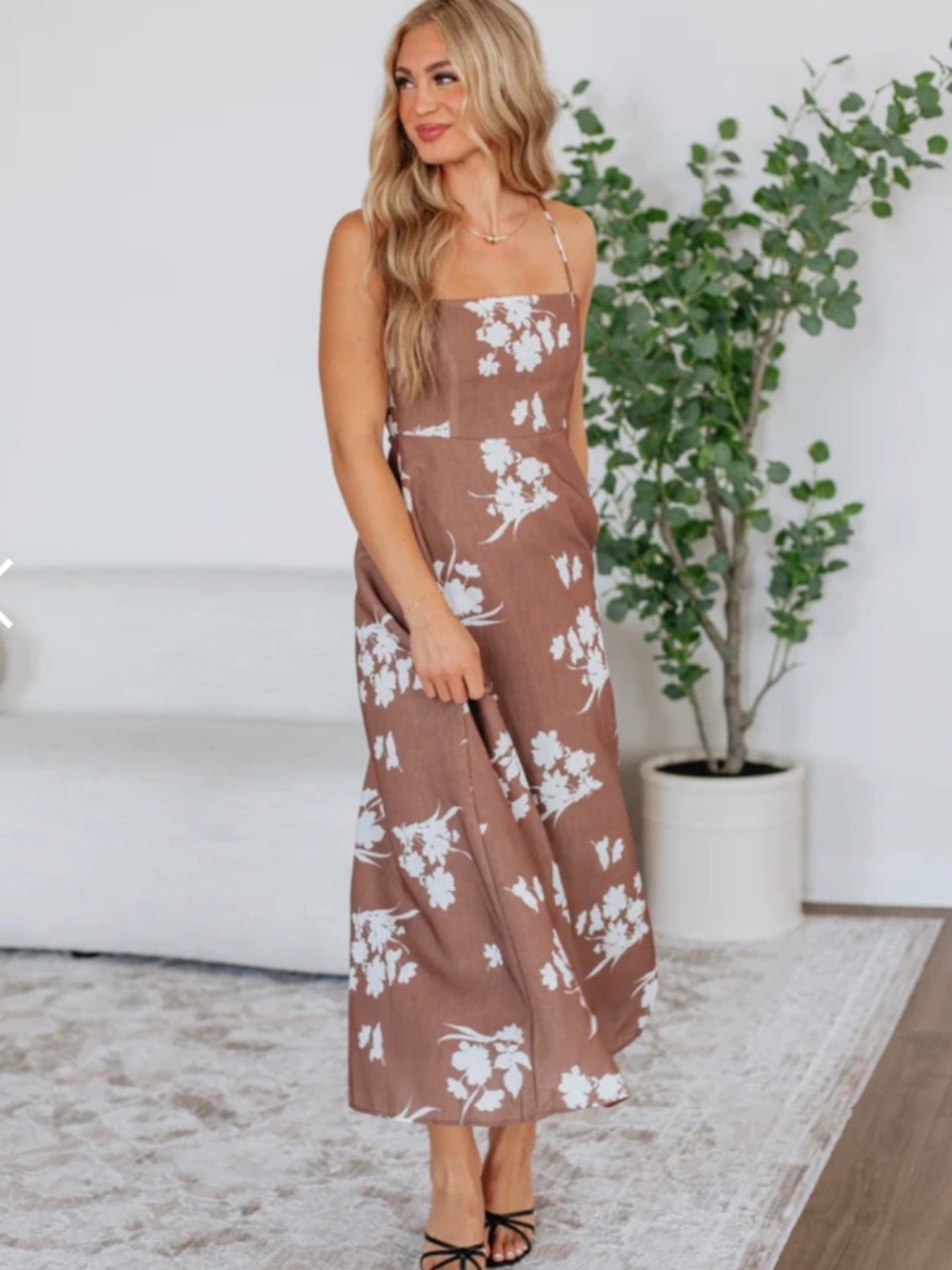 Wild Oak Boutique Floral midi